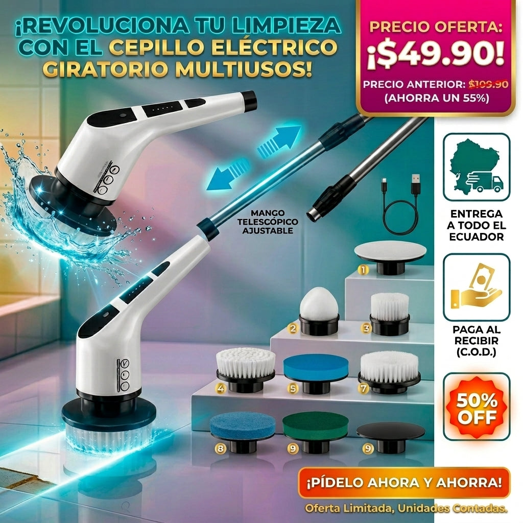 PowerClean 360° | Limpieza total sin esfuerzo
